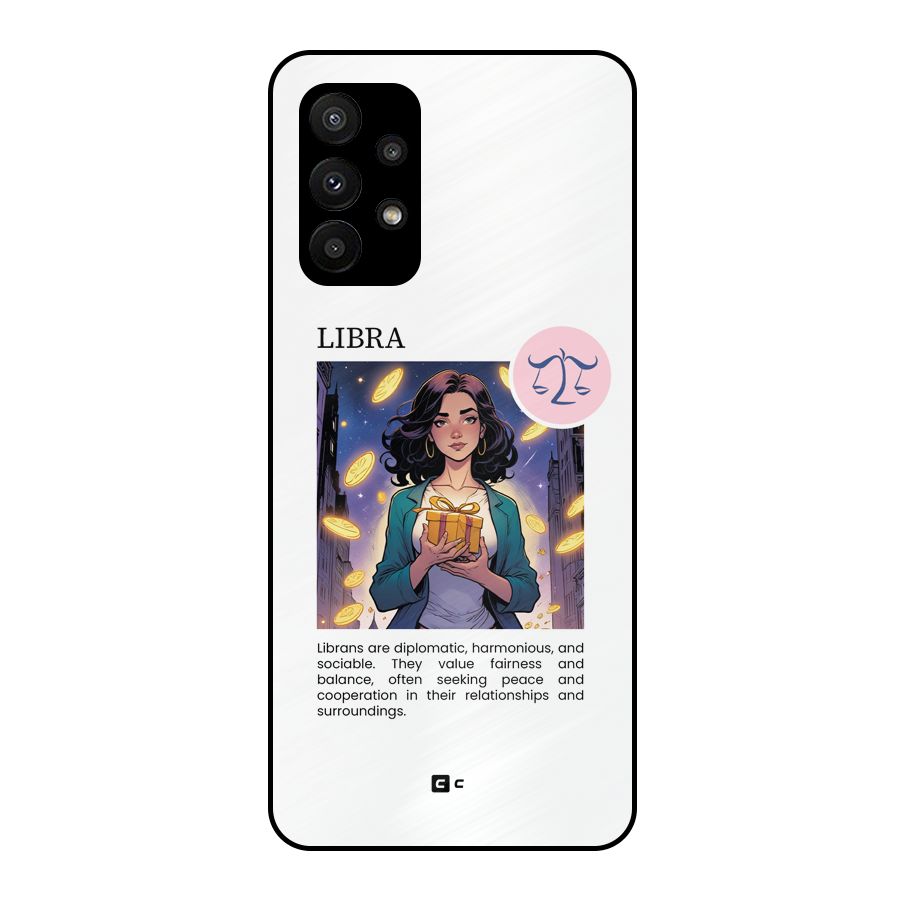 Love Libra Metal Back Case for Galaxy A23