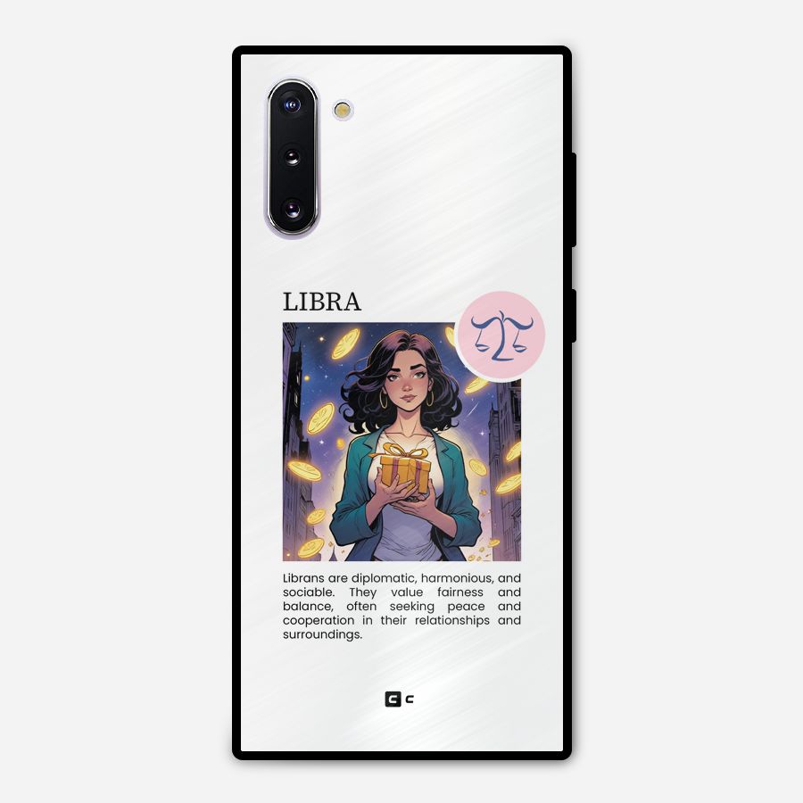 Love Libra Metal Back Case for Galaxy Note 10