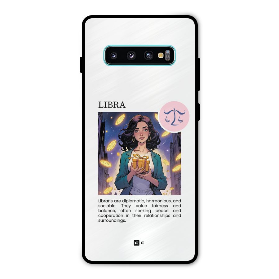 Love Libra Metal Back Case for Galaxy S10 Plus