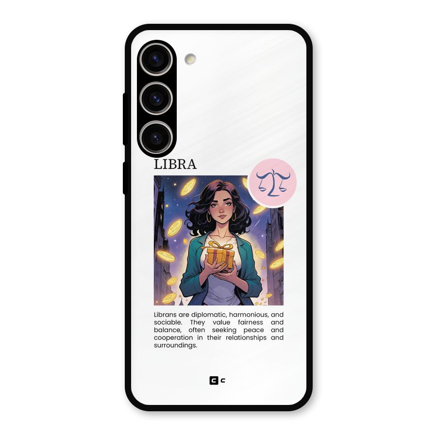 Love Libra Metal Back Case for Galaxy S23 Plus