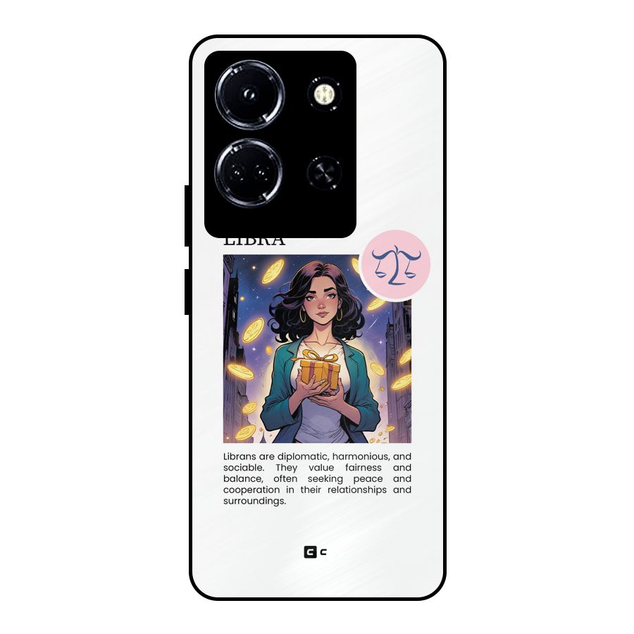 Love Libra Metal Back Case for Infinix Note 30 5G