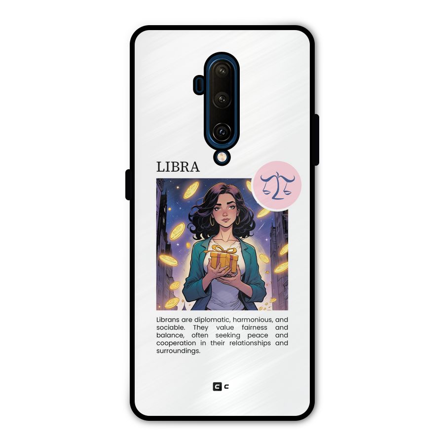 Love Libra Metal Back Case for OnePlus 7T Pro