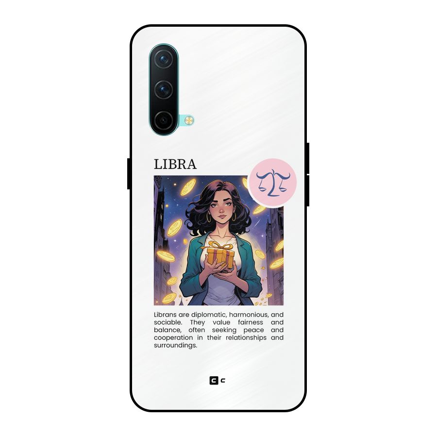 Love Libra Metal Back Case for OnePlus Nord CE 5G