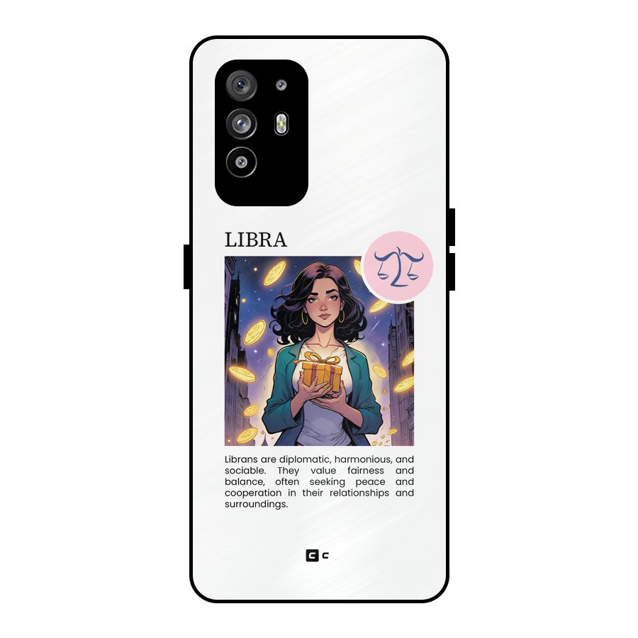 Love Libra Metal Back Case for Oppo F19 Pro Plus 5G