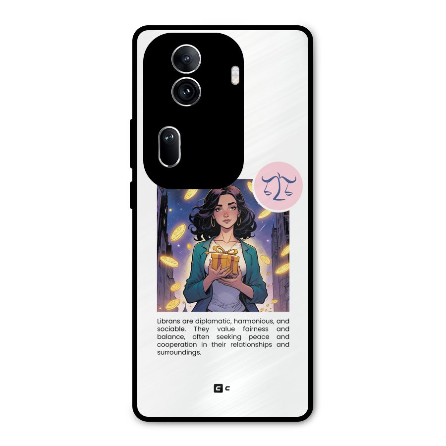 Love Libra Metal Back Case for Oppo Reno11 Pro 5G