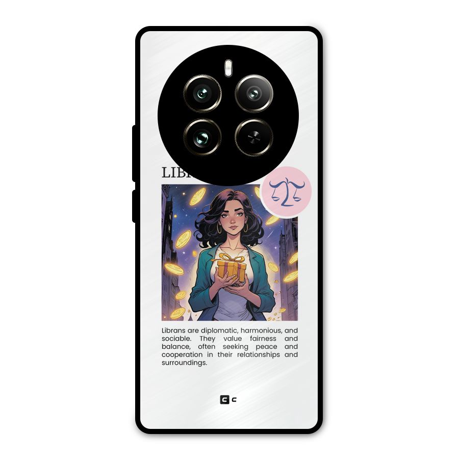 Love Libra Metal Back Case for Realme 12 Pro