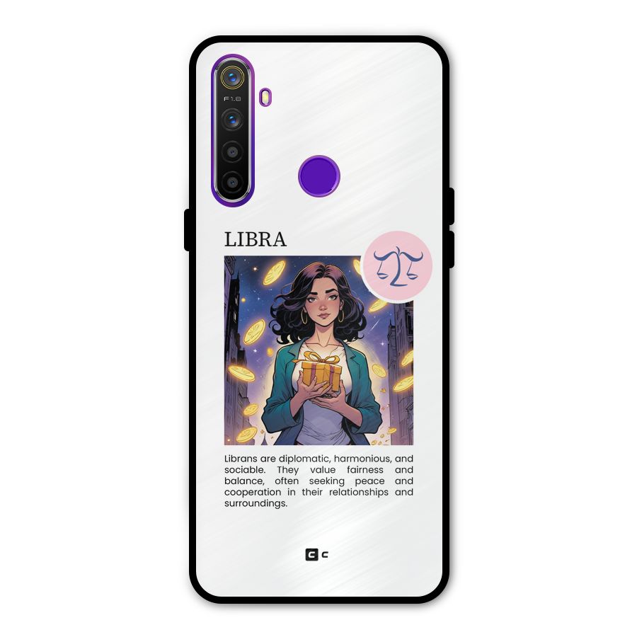 Love Libra Metal Back Case for Realme 5