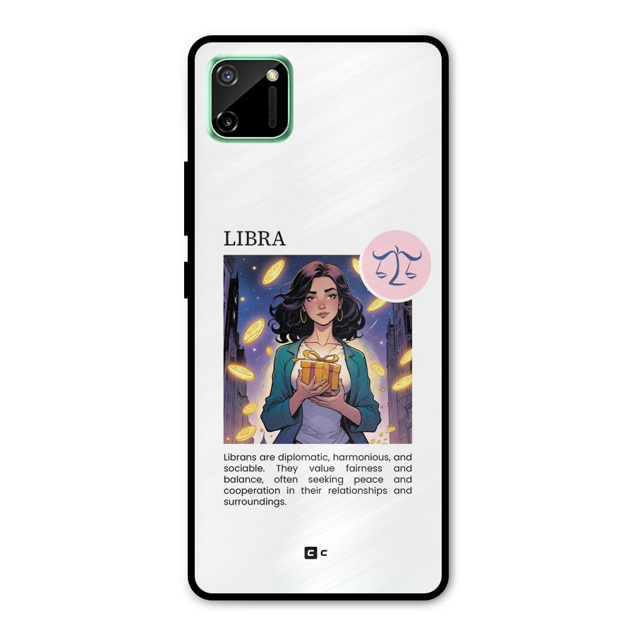 Love Libra Metal Back Case for Realme C11