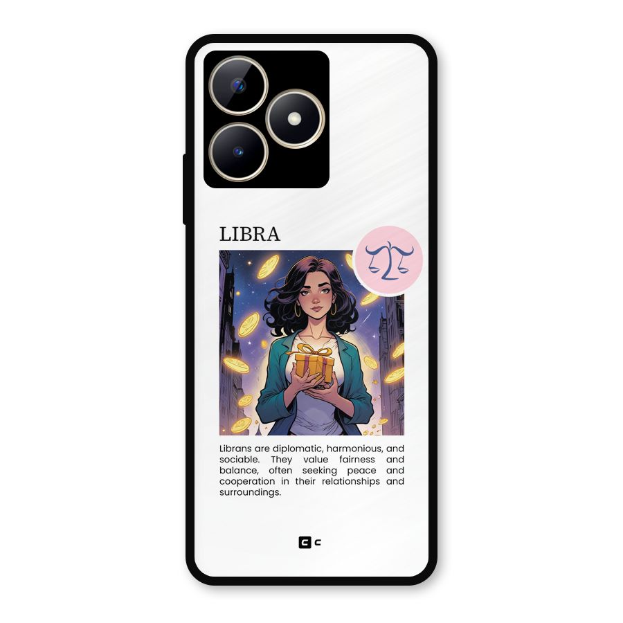 Love Libra Metal Back Case for Realme C53