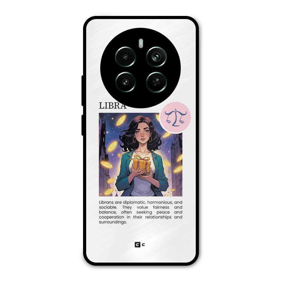 Love Libra Metal Back Case for Realme Narzo 70 Pro
