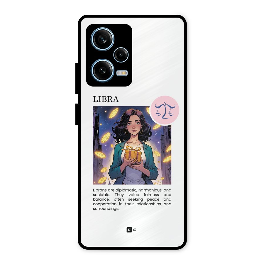 Love Libra Metal Back Case for Redmi Note 12 Pro
