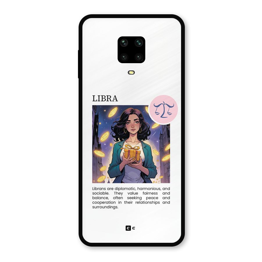 Love Libra Metal Back Case for Redmi Note 9 Pro