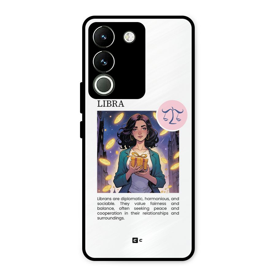 Love Libra Metal Back Case for Vivo Y200