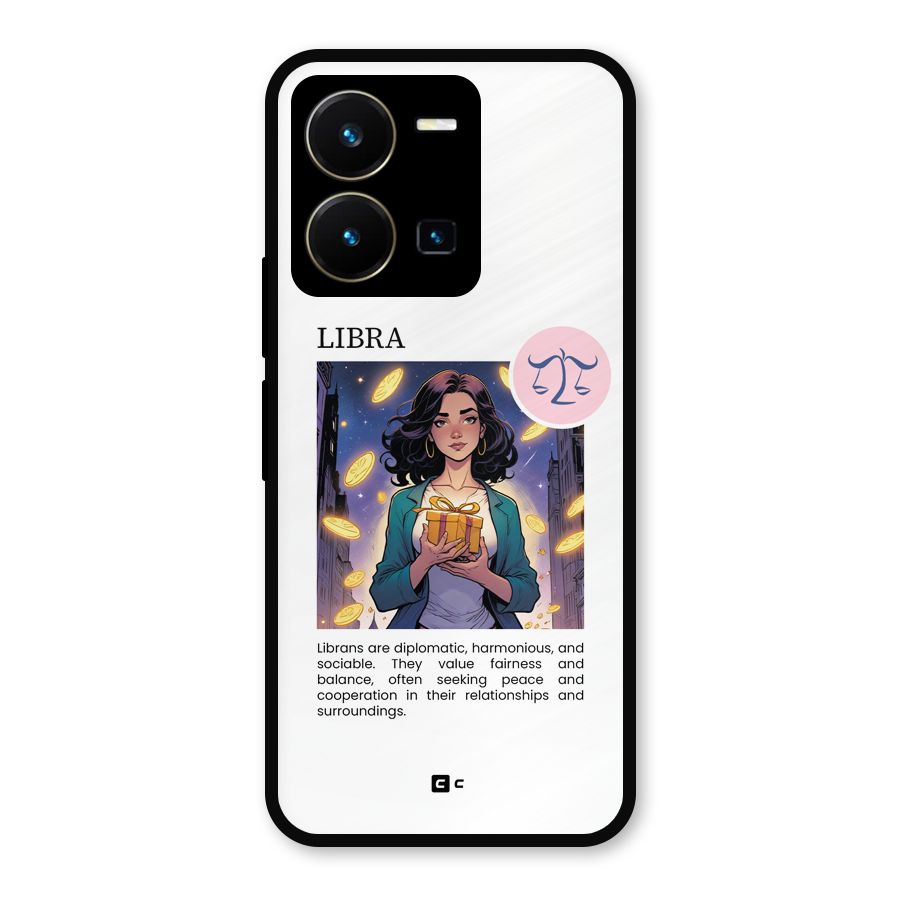 Love Libra Metal Back Case for Vivo Y35