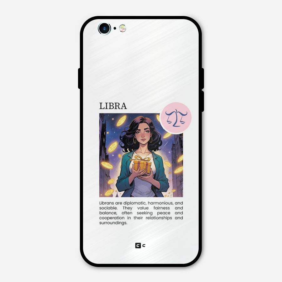 Love Libra Metal Back Case for iPhone 6 6s