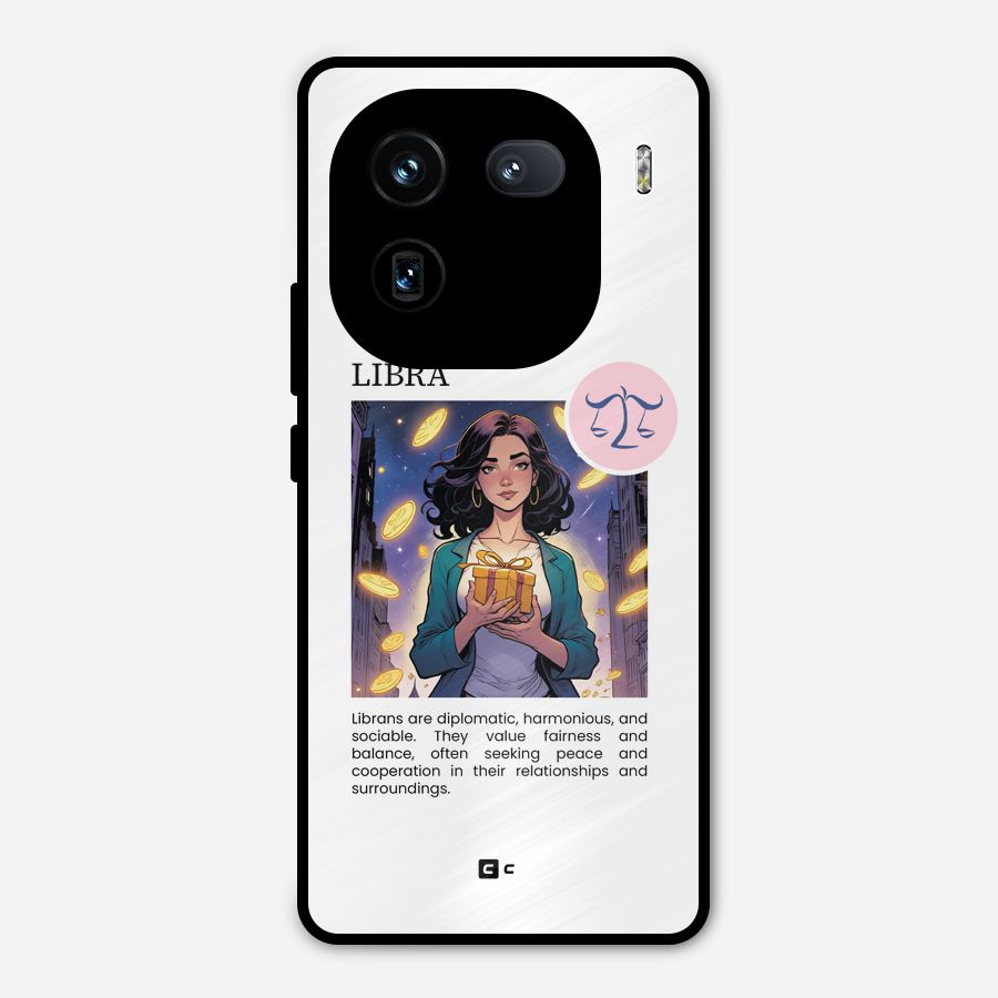 Love Libra Metal Back Case for iQOO 12