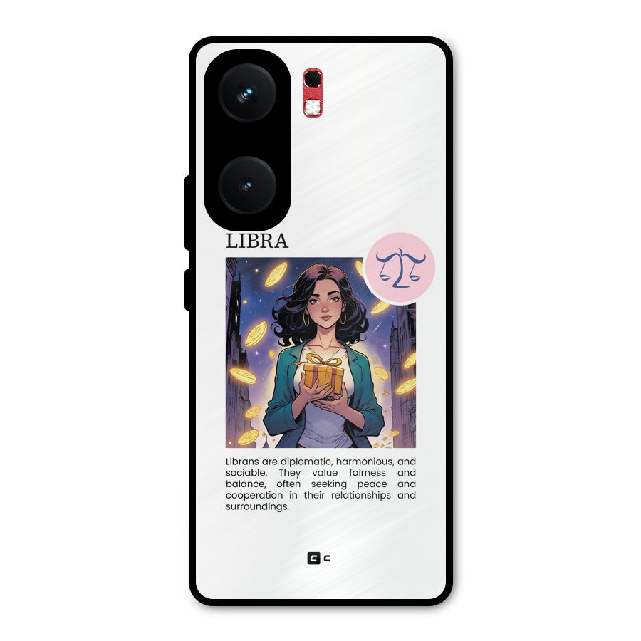 Love Libra Metal Back Case for iQOO Neo 9 Pro