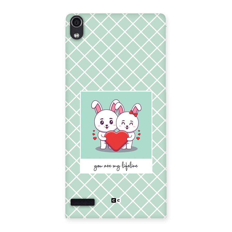Love Lifeline Back Case for Ascend P6