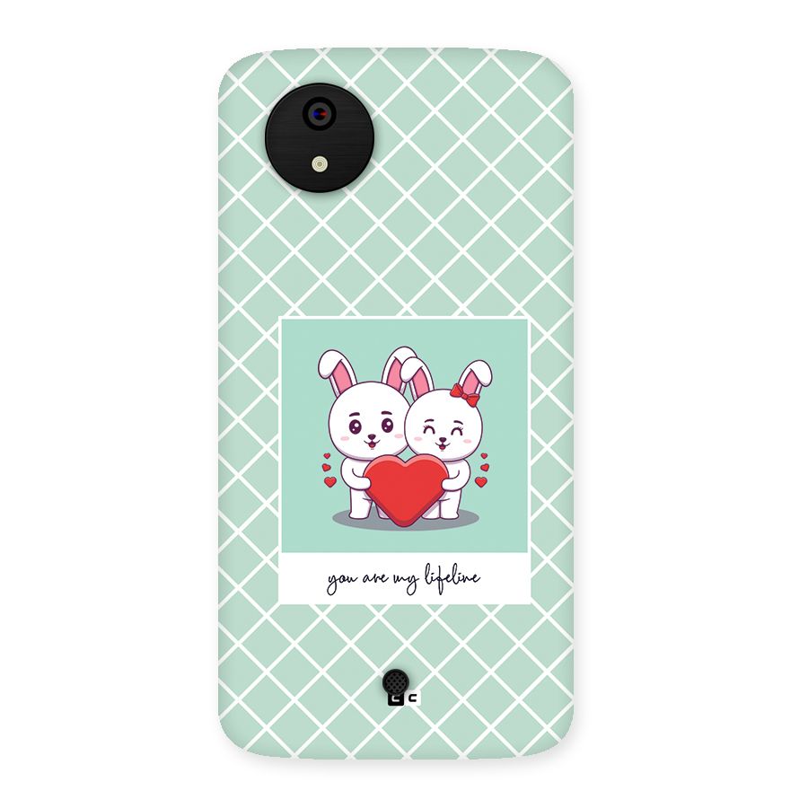 Love Lifeline Back Case for Canvas A1  AQ4501