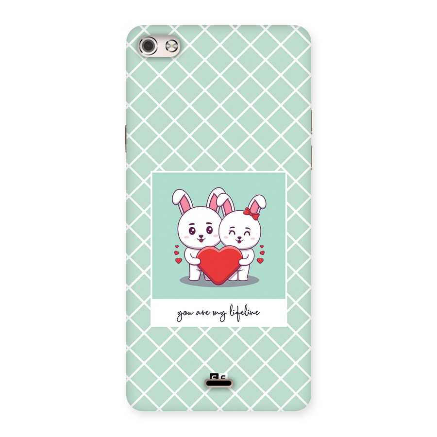 Love Lifeline Back Case for Canvas Silver 5