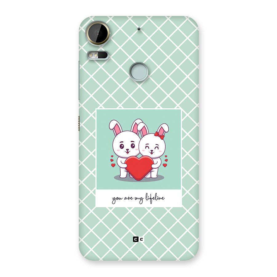 Love Lifeline Back Case for Desire 10 Pro