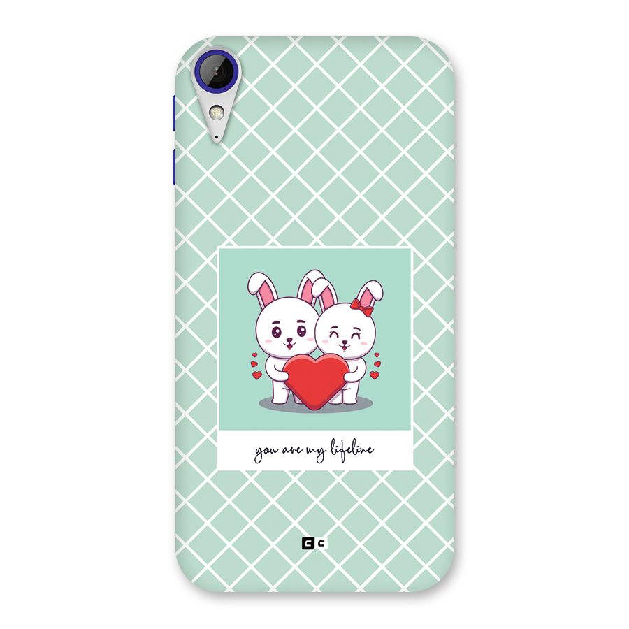 Love Lifeline Back Case for Desire 830