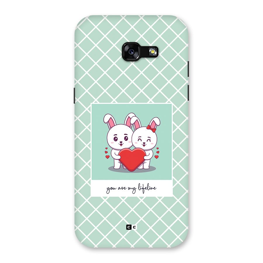 Love Lifeline Back Case for Galaxy A5 2017