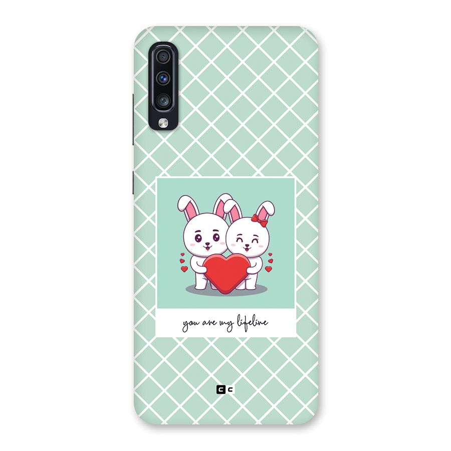Love Lifeline Back Case for Galaxy A70s