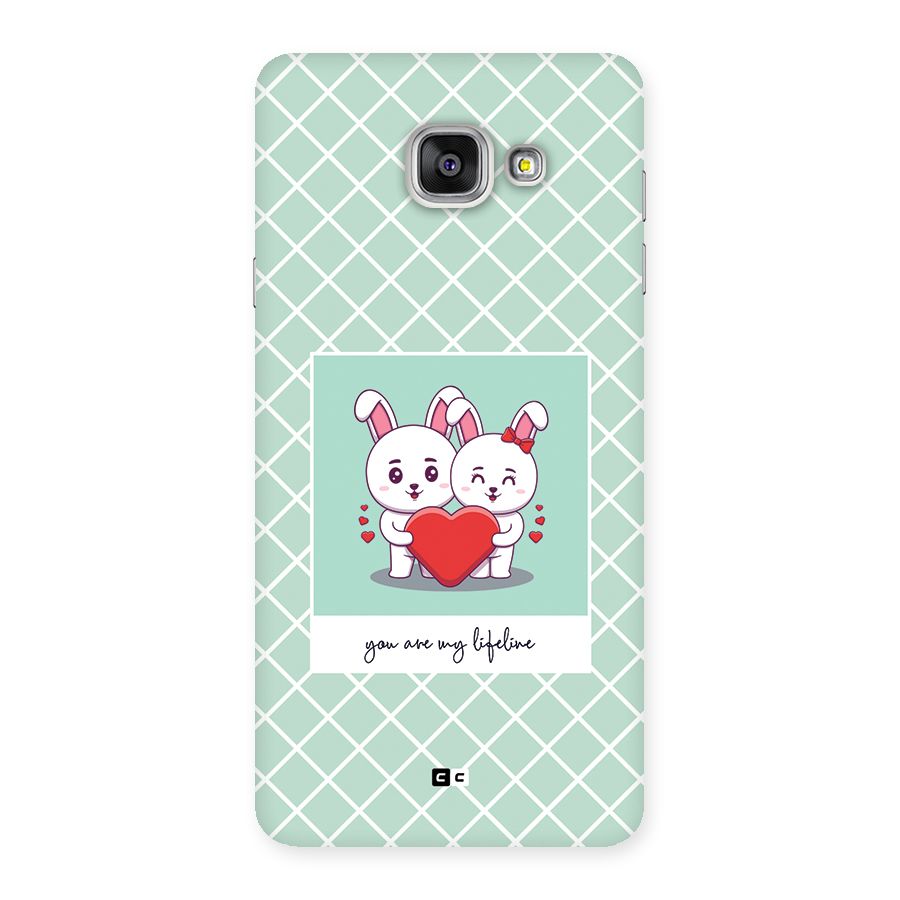 Love Lifeline Back Case for Galaxy A7 (2016)