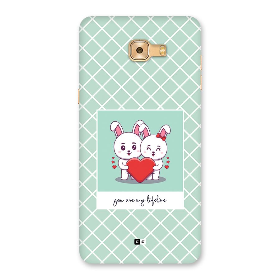 Love Lifeline Back Case for Galaxy C9 Pro