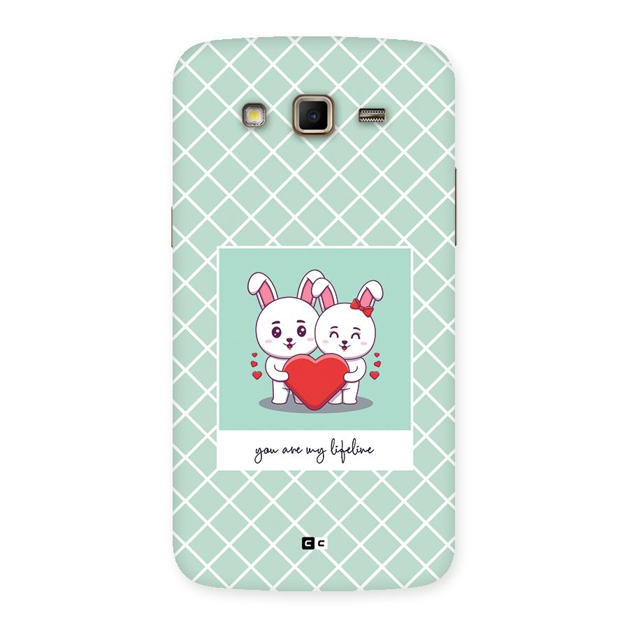 Love Lifeline Back Case for Galaxy Grand 2