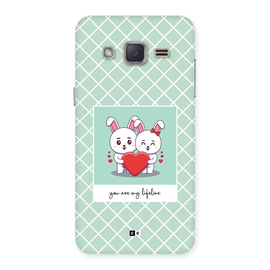 Love Lifeline Back Case for Galaxy J2