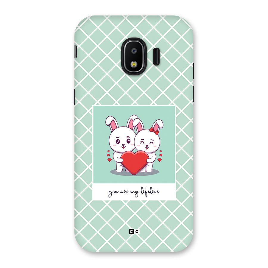 Love Lifeline Back Case for Galaxy J2 Pro 2018
