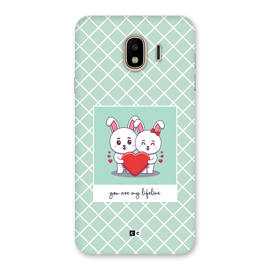 Love Lifeline Back Case for Galaxy J4