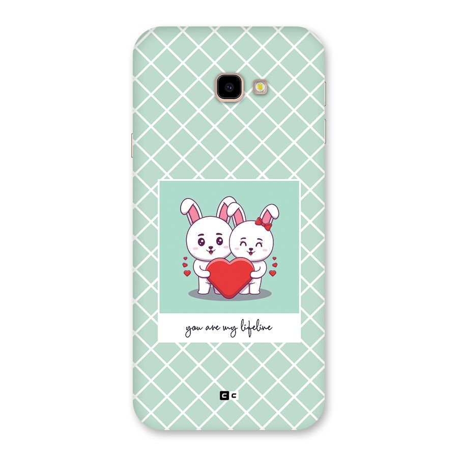Love Lifeline Back Case for Galaxy J4 Plus