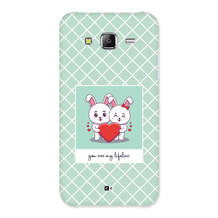 Love Lifeline Back Case for Galaxy J5