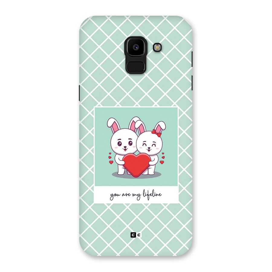 Love Lifeline Back Case for Galaxy J6