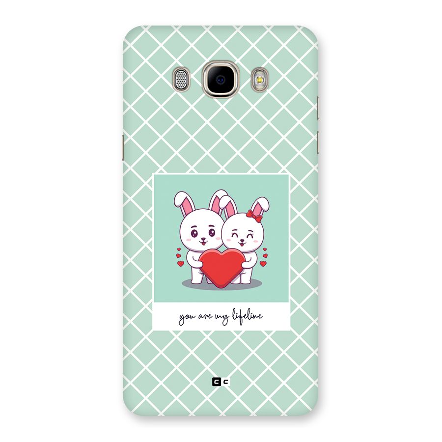 Love Lifeline Back Case for Galaxy J7 2016