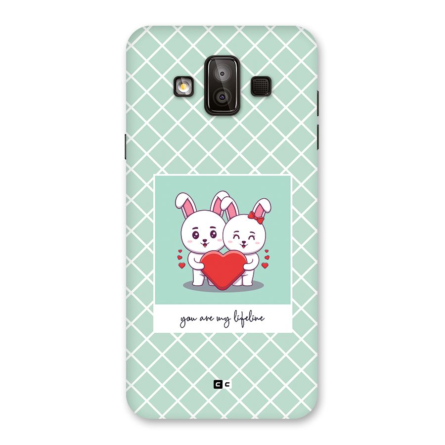 Love Lifeline Back Case for Galaxy J7 Duo
