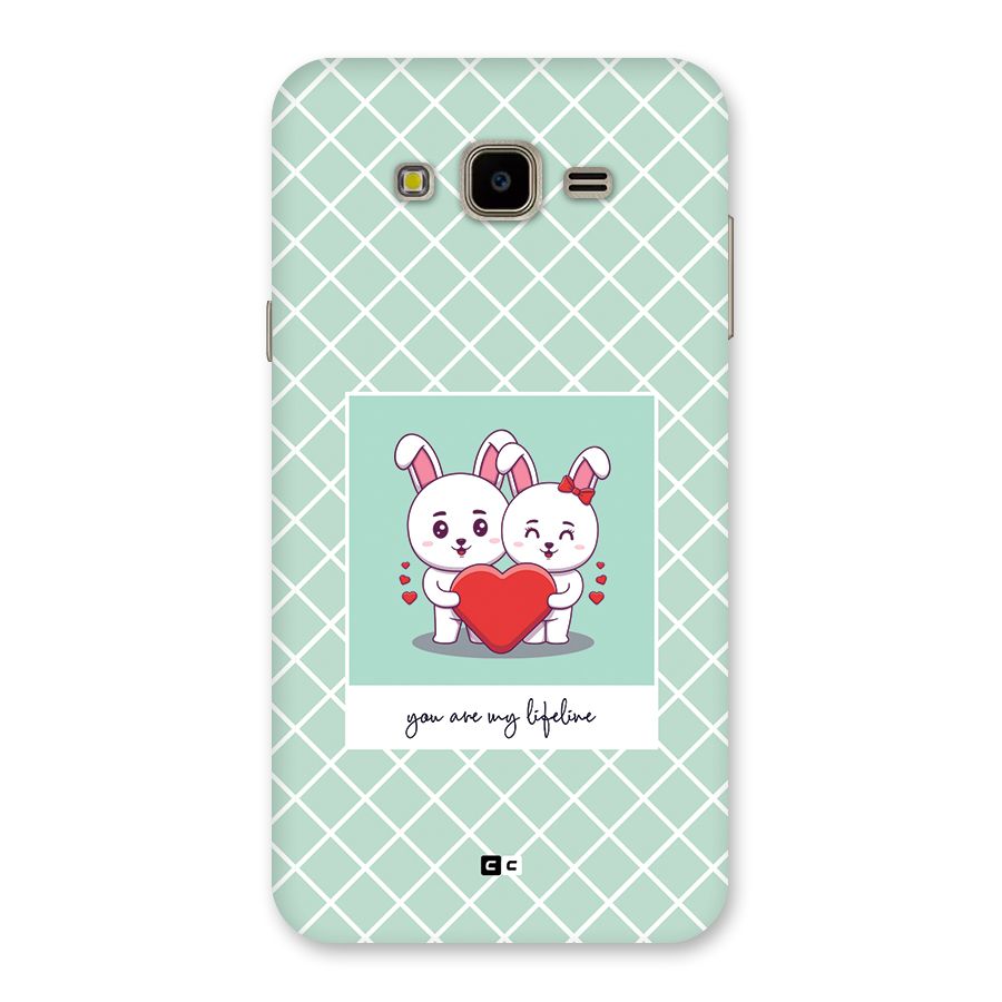 Love Lifeline Back Case for Galaxy J7 Nxt