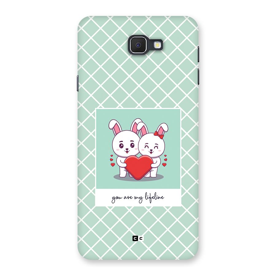 Love Lifeline Back Case for Galaxy J7 Prime
