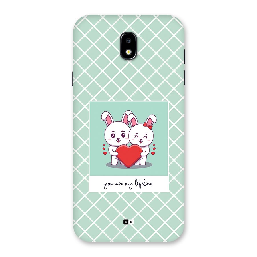Love Lifeline Back Case for Galaxy J7 Pro