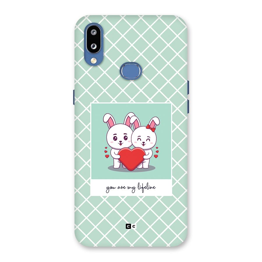 Love Lifeline Back Case for Galaxy M01s