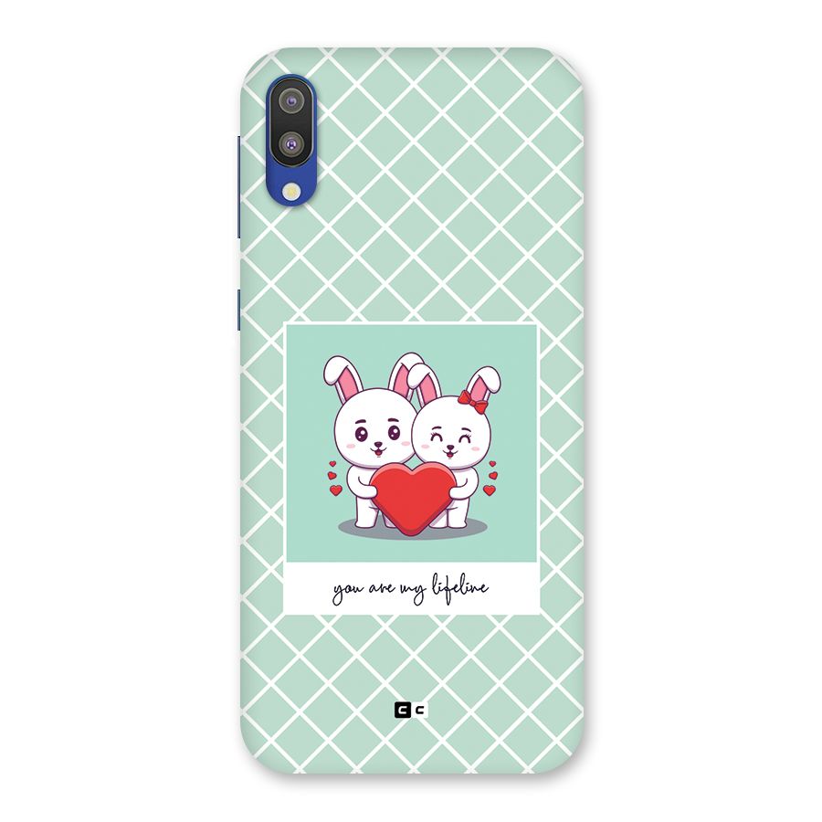 Love Lifeline Back Case for Galaxy M10