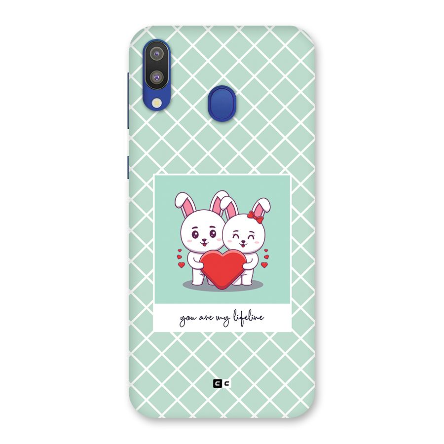 Love Lifeline Back Case for Galaxy M20