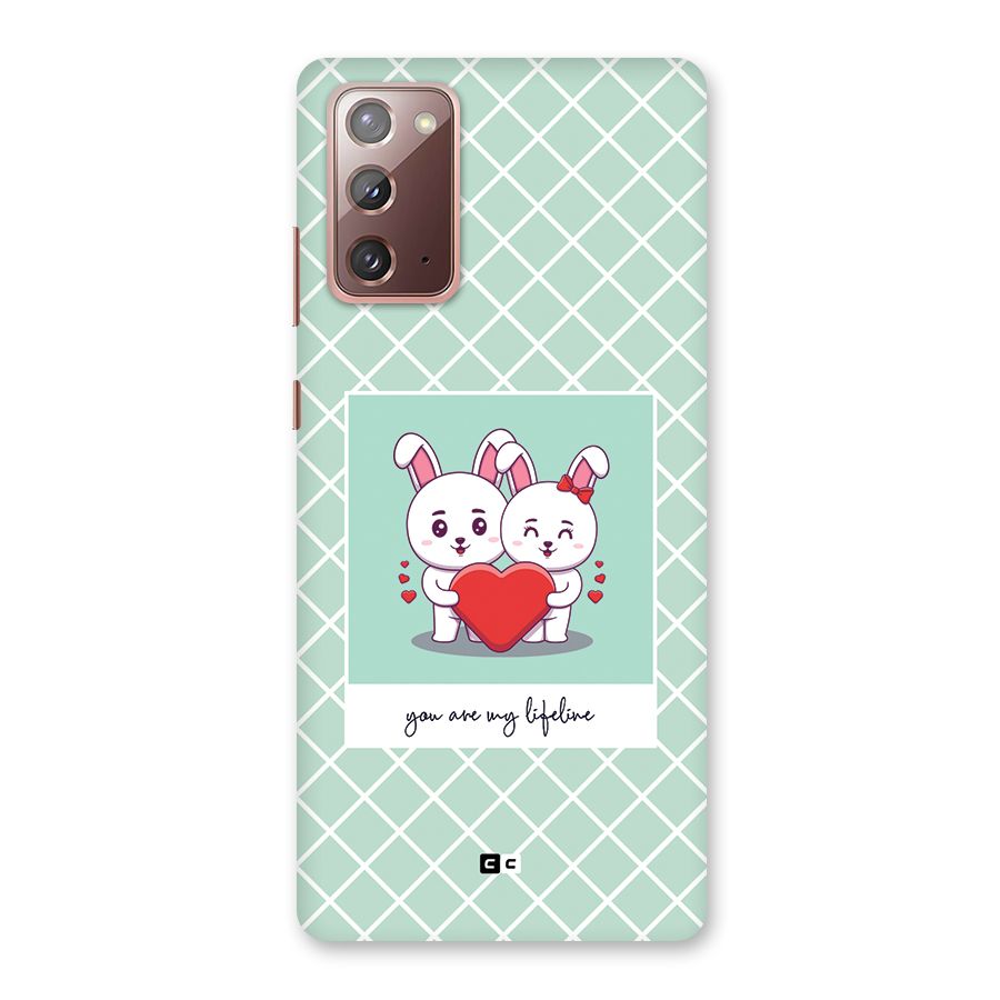 Love Lifeline Back Case for Galaxy Note 20