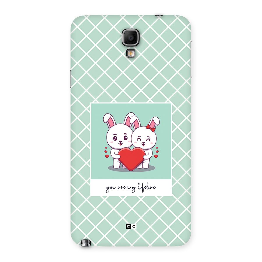 Love Lifeline Back Case for Galaxy Note 3 Neo
