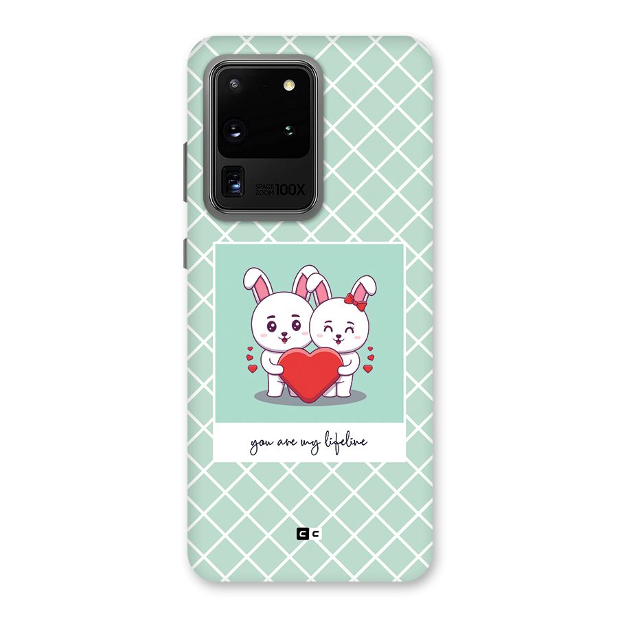 Love Lifeline Back Case for Galaxy S20 Ultra