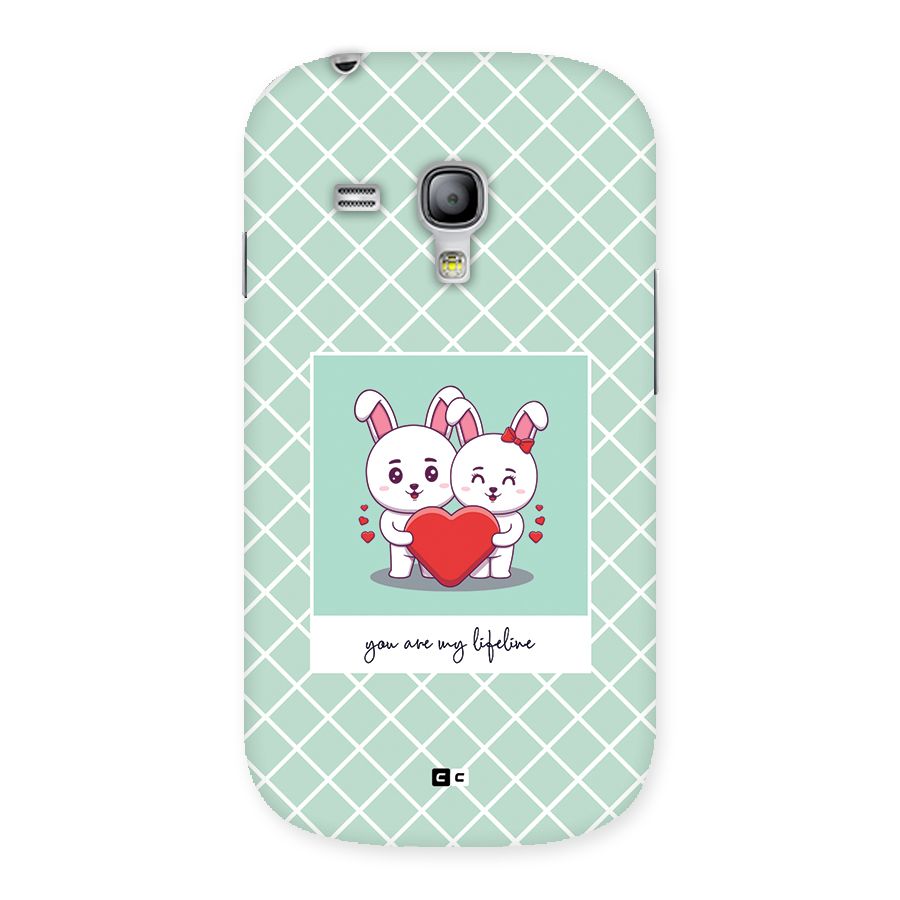 Love Lifeline Back Case for Galaxy S3 Mini
