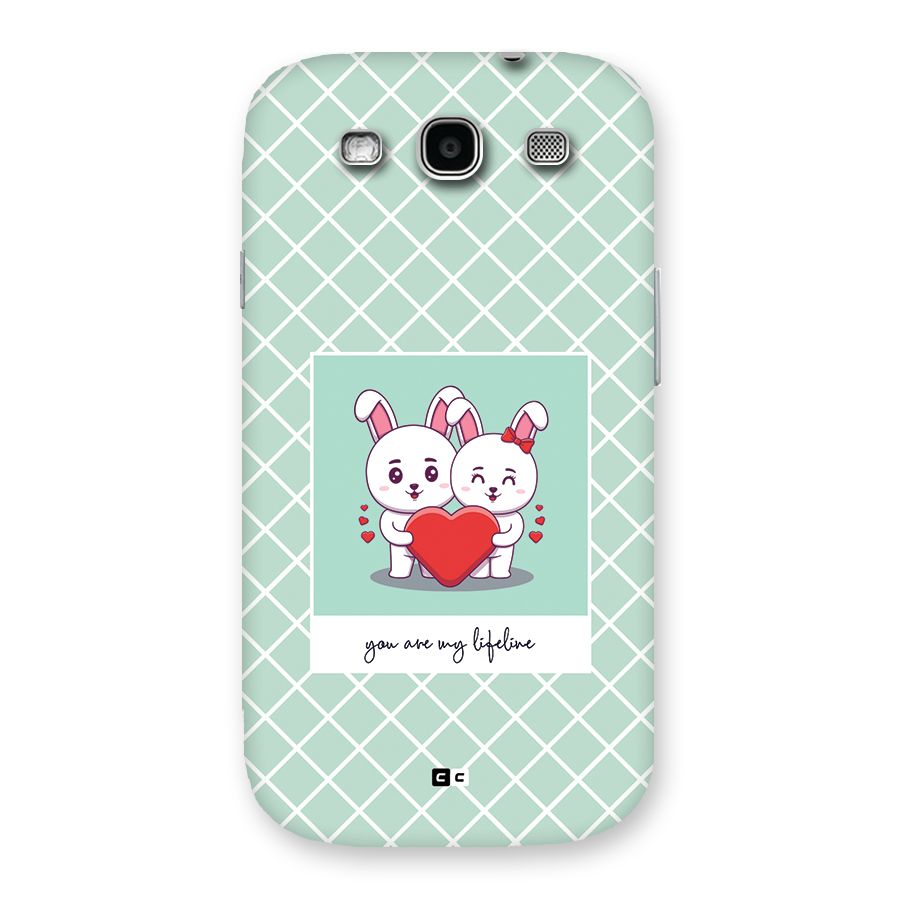 Love Lifeline Back Case for Galaxy S3 Neo